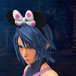 KH 0.2 BbS - Wardrobe Pieces - Head - Minnie Ears (White Bow)