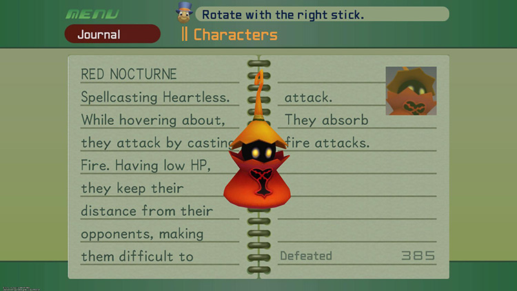 Red Nocturnes in Jiminy’s Journal / KH1.5