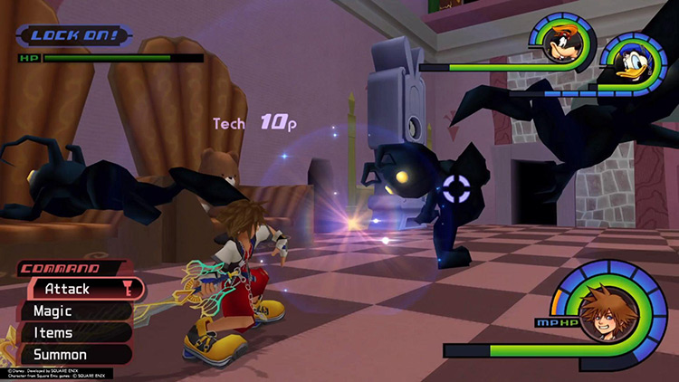 Scale Up a Shadow and Call It Giga - Square Monster Designer, 2002 / Kingdom Hearts 1.5