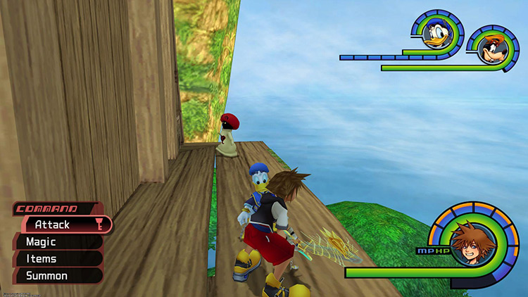 Front ledge on the treehouse / KH1FM