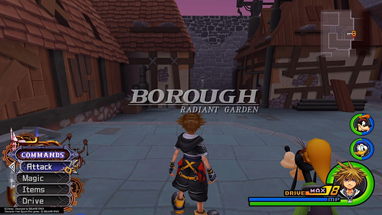 This is the view directly after exiting Merlin’s House / KH2FM