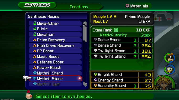 A Shard for a Stone, kupo / KH2FM