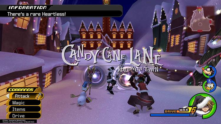 Not a single candy cane to be seen / KH2FM