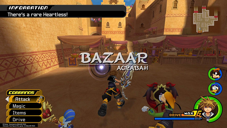 Entering the Bazaar with Bulky Vendors spawning / KH2FM