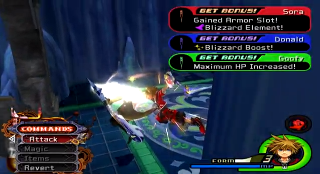 KH2 - 2nd Blizzard Element in Hollow Bastion