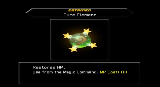 KH2 - Cure Element