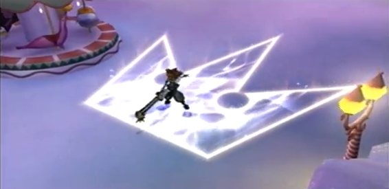 KH2 - 1st Magnet Element in Halloween Town