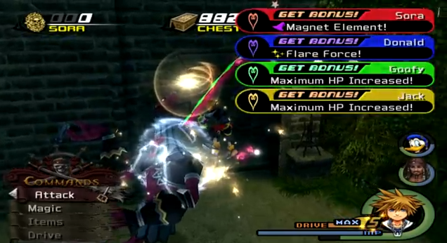 KH2 - 2nd Thunder Element in Port Royal