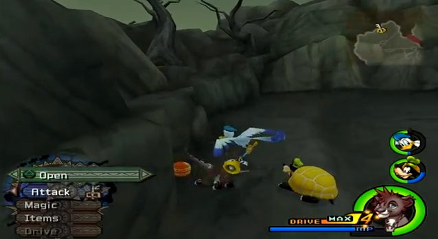 KH2 - Treasure Chest in Pride Lands