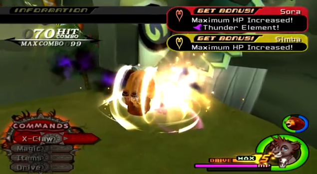 KH2 - 3rd Fire Element in Pride Lands